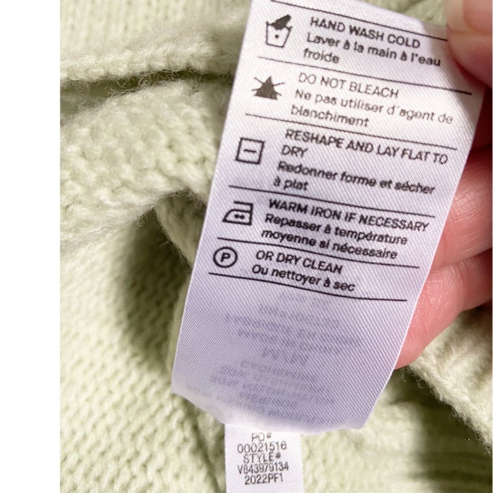 NWT Vince Marled Merino Wool/Cashmere Funnel Neck Sweater size Medium - Picture 9 of 10